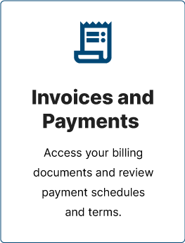 Invoices and Payments